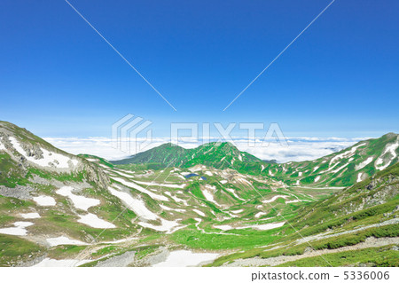 The sea of clouds from summer Tateyama (Yuyama) 5336006