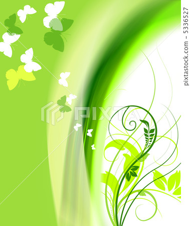 Flower and butterfly Flower and butterfly 5336527
