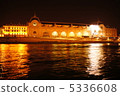 奧賽博物館夜景從塞納河的對岸看 5336608