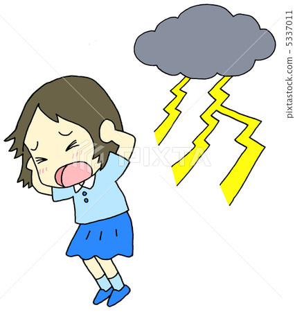 Kaminari scared girl 5337011