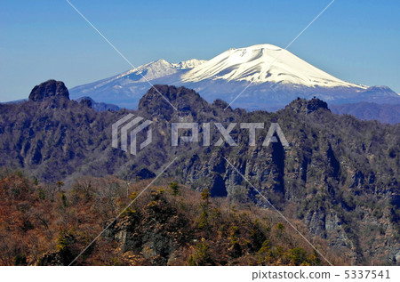 Mt. Asama in the background behind Myoji 5337541