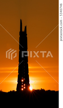 Dawn of the Centennial Memorial Tower Dawn of the Centennial Memorial Tower 5340746