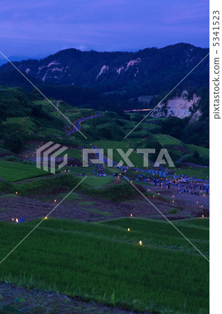 Yamagata Okura Village Four Village Rice Terrace Yamagata Okura Village Four Village Rice Terrace 5341523