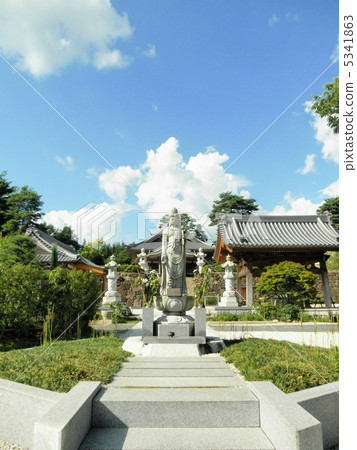 岐阜縣Iitaka Kannon Kannon Bodhisattva雕像觀音菩薩雕像 5341863