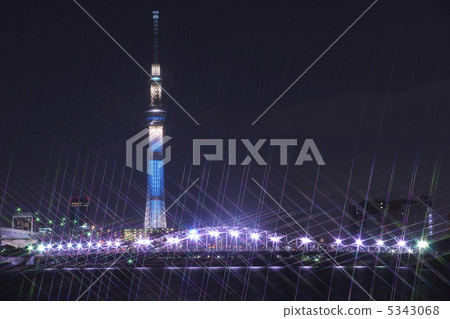 Tokyo Sky Tree · Special Light Up Tokyo Sky Tree · Special Light Up 5343068