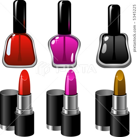 illustration, makeup, objects - Stock Illustration [5345225] - PIXTA