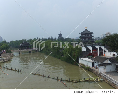 佛教寺廟在蘇州,中國 佛教寺廟在蘇州,中國 5346179