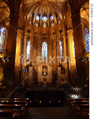 Santa Eulalia Cathedral inside 5346218
