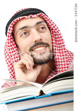 Education concept with young arab 5347180