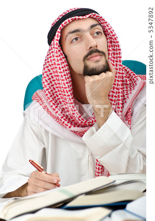 Education concept with young arab Education concept with young arab 5347892