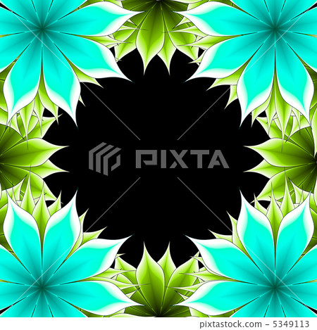 abstract frame applique flower abstract frame applique flower 5349113