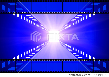 cinema movie projector and film 5349416