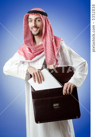 Arab businessman in studio shooting Arab businessman in studio shooting 5352838
