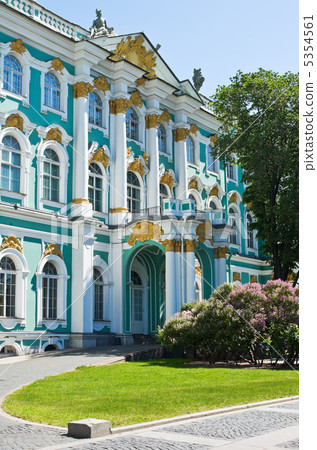 Winter Palace (The Hermitage) in St. Petersburg, Russia 5354561