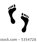 People's footprints 5354728
