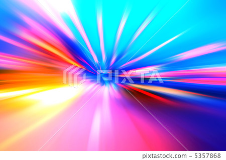 speed motion on night road speed motion on night road 5357868