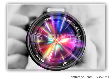 photographing lens in the hands of the photographer photographing lens in the hands of the photographer 5357941