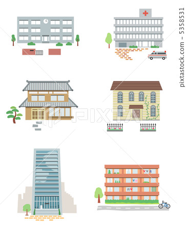 Building 6 pieces set 5358531