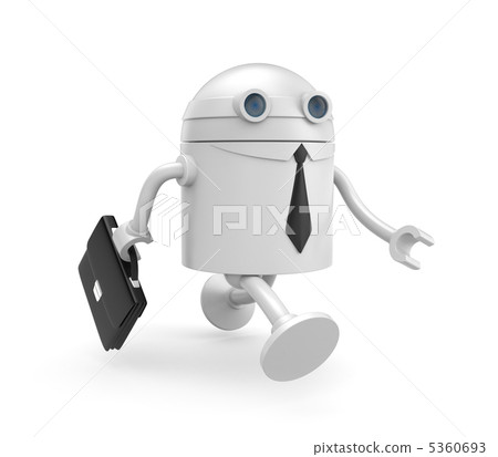 Robot businessman 5360693