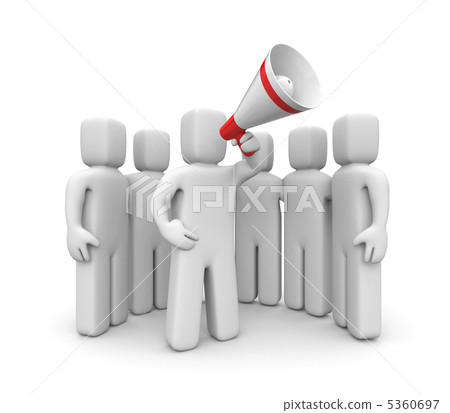 The person draws attention 5360697