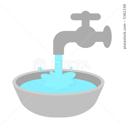 Water accumulating in the basin 5362199