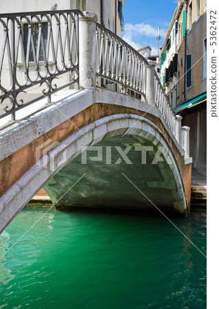 Bridge over a canal in Venice 5362472