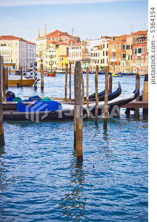 Gondolas on Grand Canal 5364154