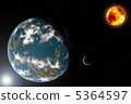 Alien Solar system. 5364597
