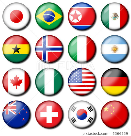 FIFA女子U-20世界杯2012年國旗圖標 FIFA女子U-20世界杯2012年國旗圖標 5366339