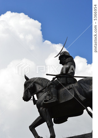 Date Masamune horse riding statue 5366954