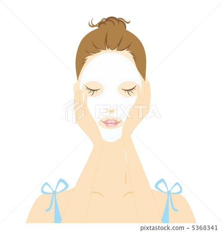 Skin Care · Female 5 ■ Pack · Face Mask · Beauty · Light Blue 5368341