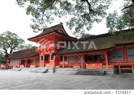 Usa Shrine in summer Usa Shrine in summer 5370817