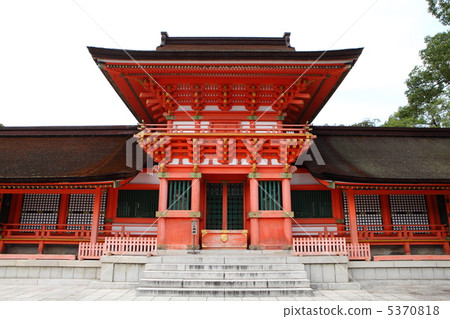 美國神社在夏天 5370818