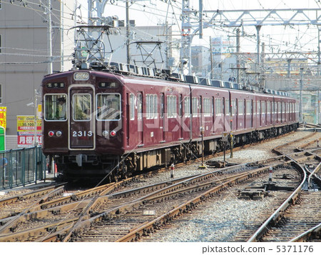 阪急2300系列2313F北千里到淡路站 5371176