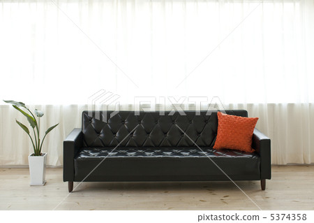 Black sofa 5374358