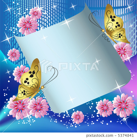 Magic background with paper Magic background with paper 5374841