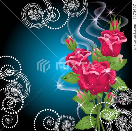 Roses, smoke and stars 5375497