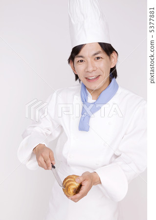 男廚師做飯 5377881