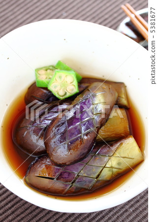 Boiled eggplant with eggplant 5381677
