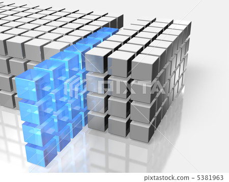 3DCG illustration showing sampling 5381963