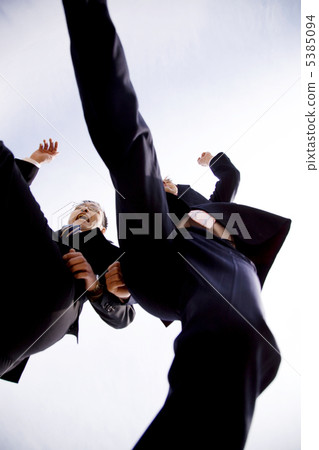 Running businessman 5385094