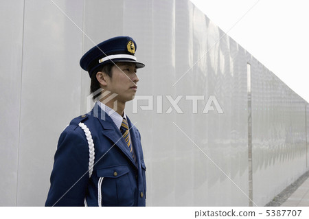 Stock Photo: security, finding employment, part-time job