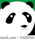 熊貓斜臉 5389760