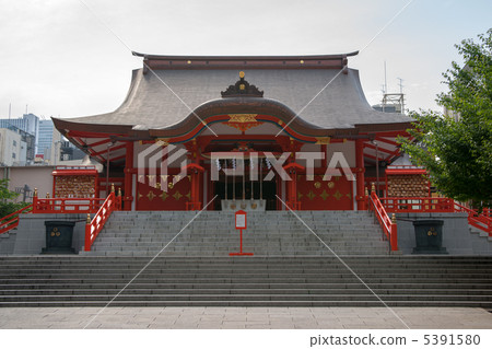 新宿花園神社崇拜大廳 5391580