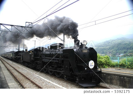 蒸汽機車C62和D51群馬Minakami 蒸汽機車C62和D51群馬Minakami 5392175