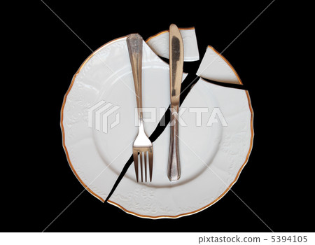 Broken plate 5394105
