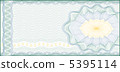 Background for Voucher, Gift Certificate, Coupon or Banknote / 5395114