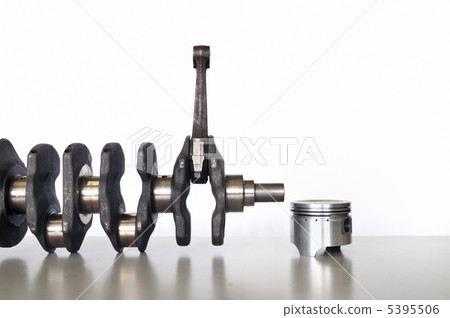 曲軸和活塞 5395506