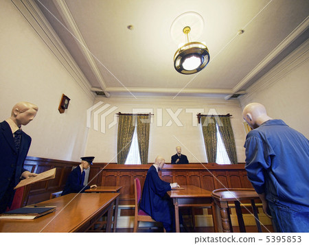 法庭場景 5395853