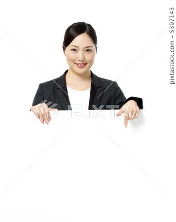 Board and business woman Board and business woman 5397143